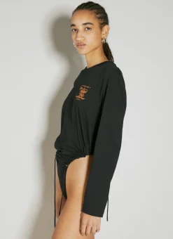 Evergreen Paris' Best Embroidered Bodysuit