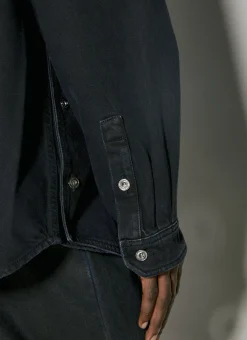 Evergreen Snap Off Denim Shirt