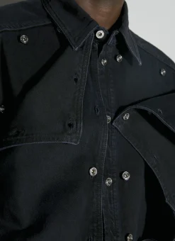 Evergreen Snap Off Denim Shirt