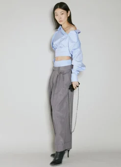 Exposed Boxer Tailored Pants