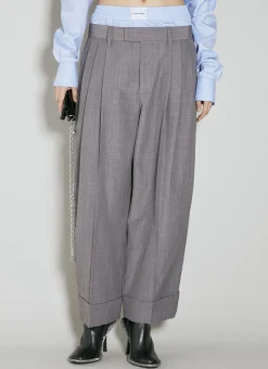 Exposed Boxer Tailored Pants