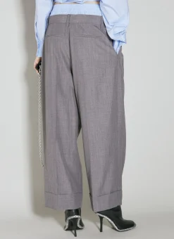Exposed Boxer Tailored Pants