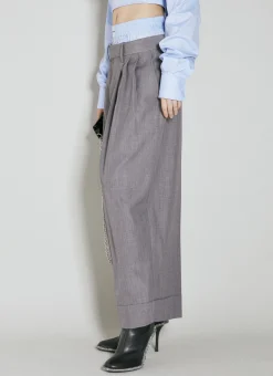 Exposed Boxer Tailored Pants