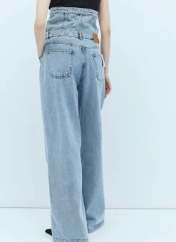 Extended Waistband Jeans
