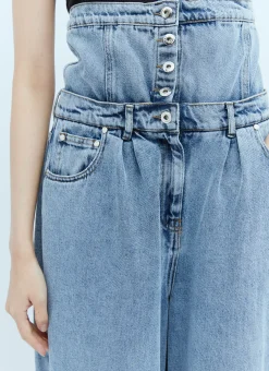 Extended Waistband Jeans