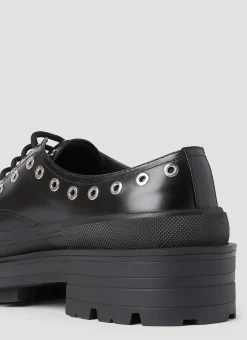 Eyelet Derby Shoes