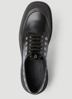Eyelet Derby Shoes