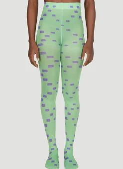 Face Patch Tights