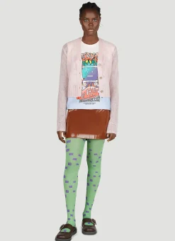 Face Patch Tights