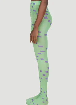 Face Patch Tights