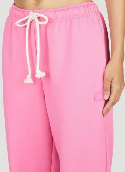 Face Patch Tracksuit Sweatpants