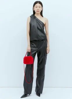 Faux Fur Mini Shoulder Bag