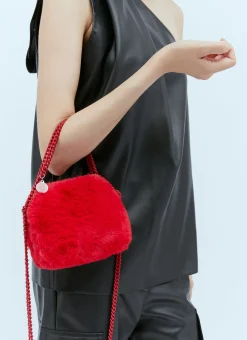 Faux Fur Mini Shoulder Bag