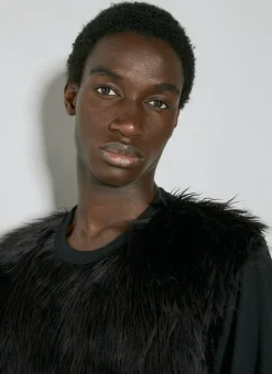 Faux Fur T-Shirt