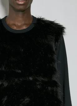 Faux Fur T-Shirt