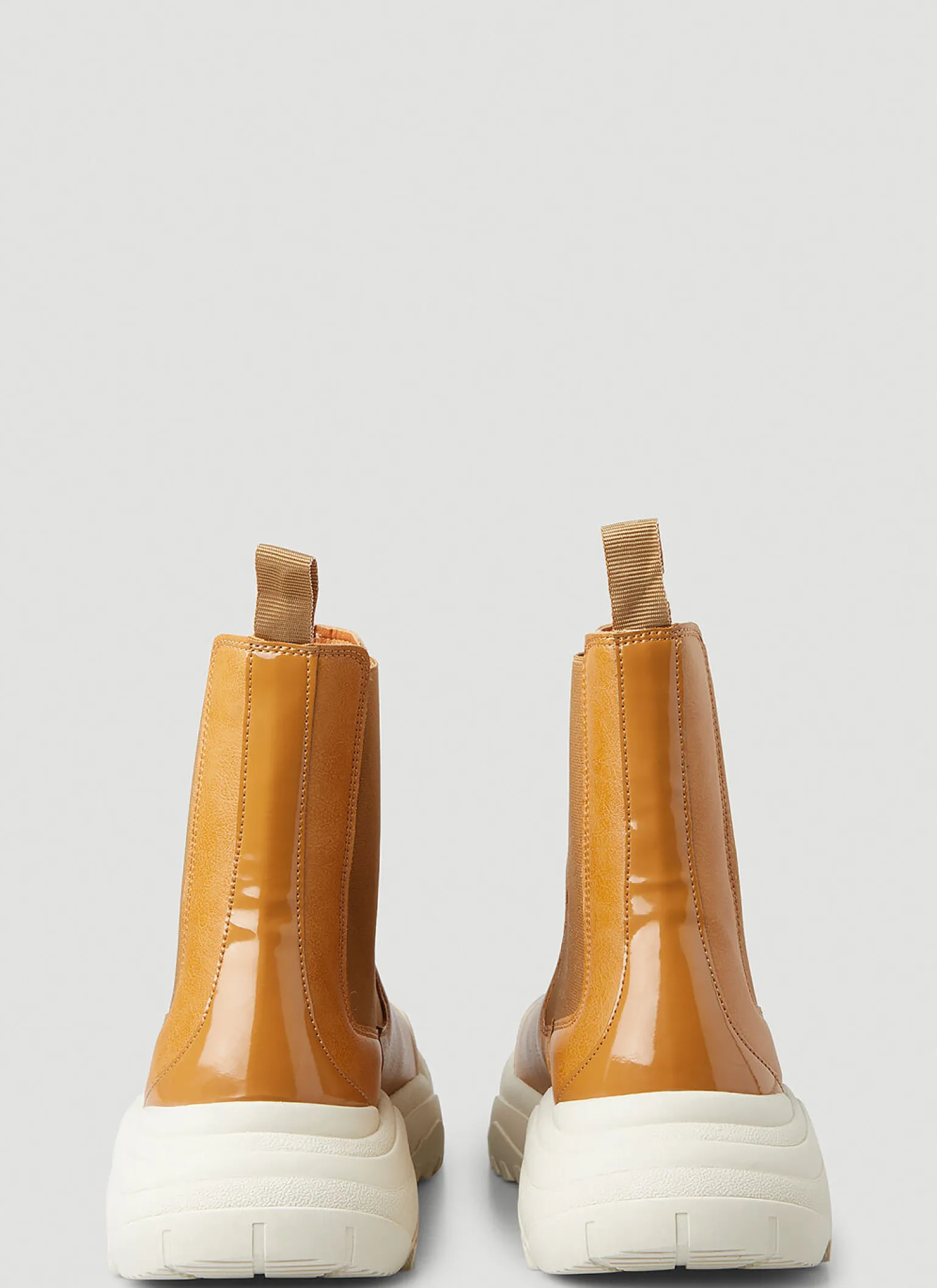 Faux-Leather Chelsea Boots