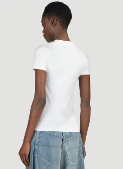 Fitted Logo Print T-Shirt