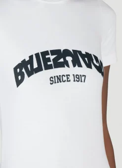 Fitted Logo Print T-Shirt