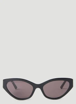 Flat Cat Eye Sunglasses