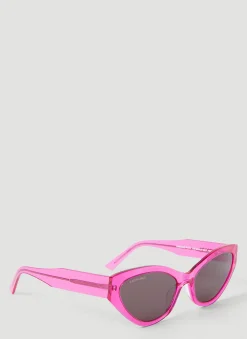 Flat Cat Eye Sunglasses