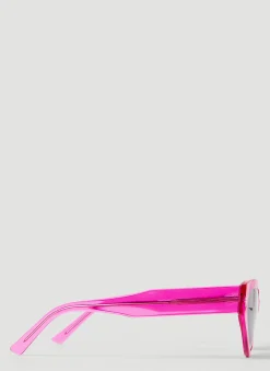 Flat Cat Eye Sunglasses