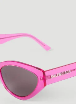 Flat Cat Eye Sunglasses