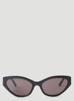 Flat Cat Eye Sunglasses