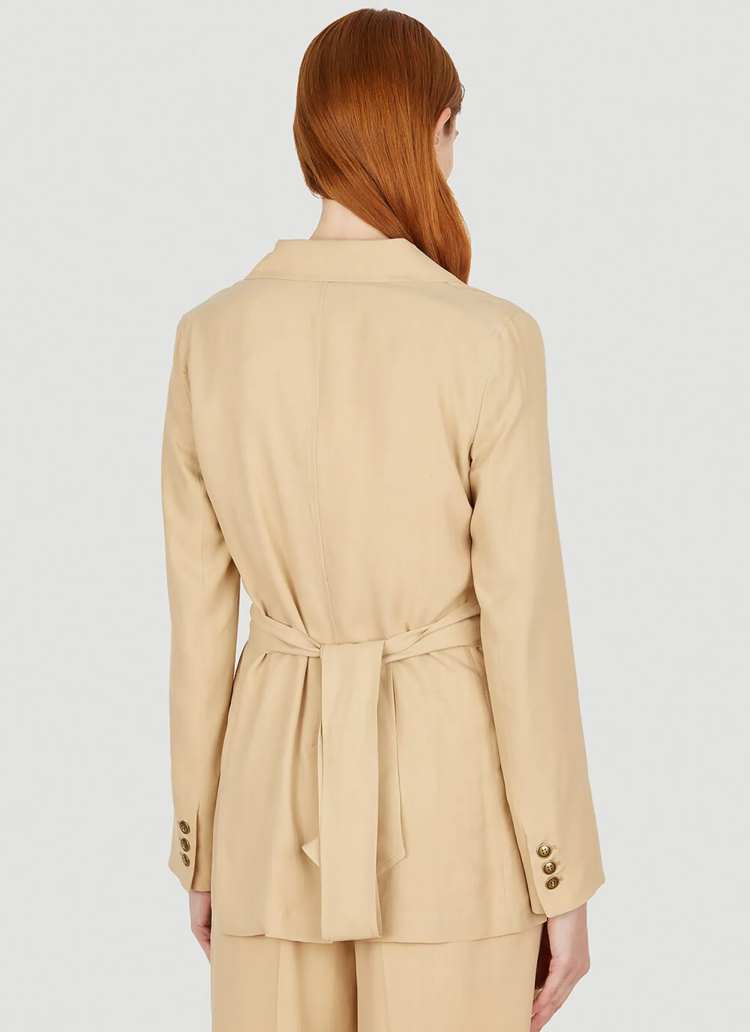 Fleur Wrap Front Blazer