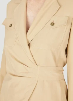 Fleur Wrap Front Blazer