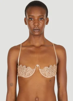 Floral Lace Balconette Bra