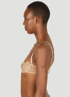 Floral Lace Balconette Bra