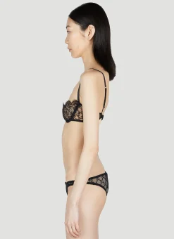 Floral Lace Balconette Bra