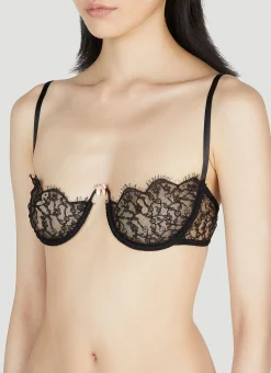 Floral Lace Balconette Bra
