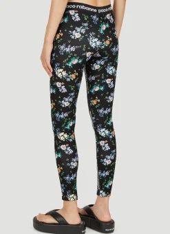Floral Print Leggings
