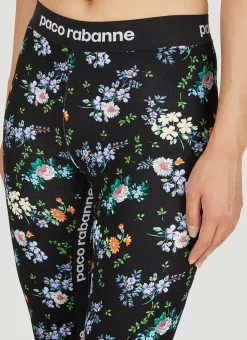 Floral Print Leggings