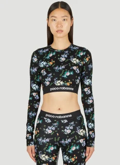 Floral Print Long Sleeve Top