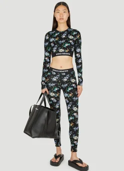 Floral Print Long Sleeve Top