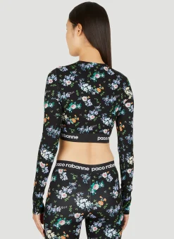 Floral Print Long Sleeve Top