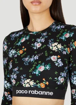 Floral Print Long Sleeve Top