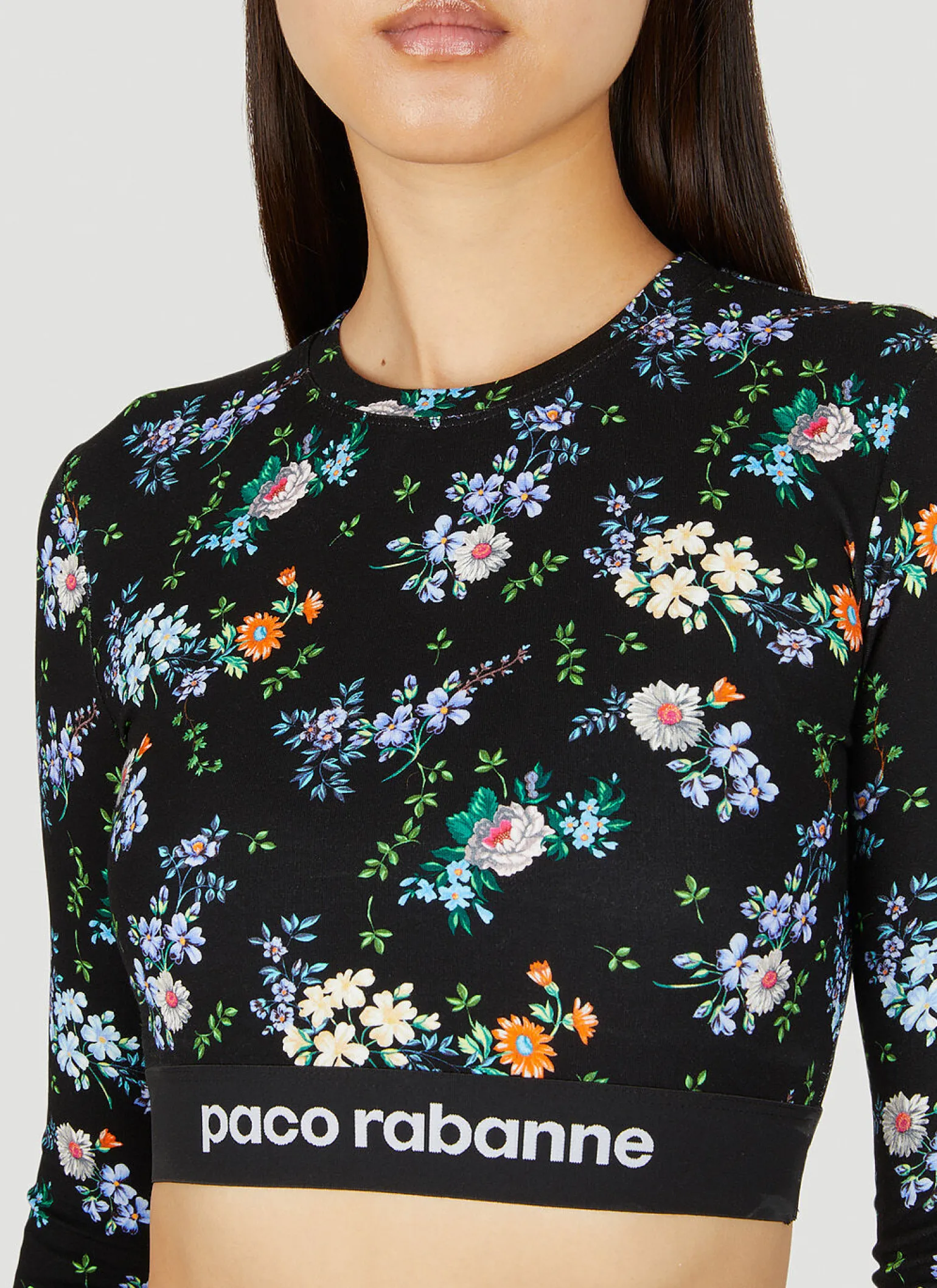 Floral Print Long Sleeve Top