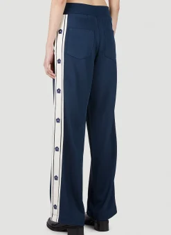 Floral Trim Track Pants