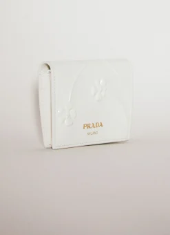 Flower Embossed Bi-Fold Wallet