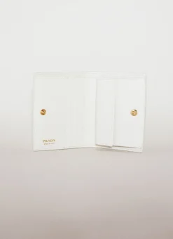 Flower Embossed Bi-Fold Wallet