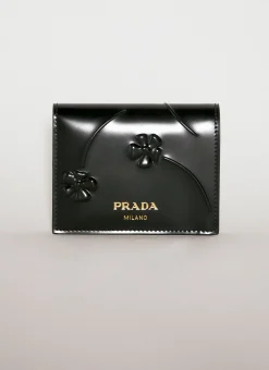 Flower Embossed Bi-Fold Wallet