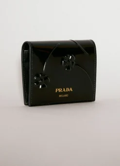 Flower Embossed Bi-Fold Wallet