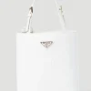 Flower Embossed Mini Tote Bag
