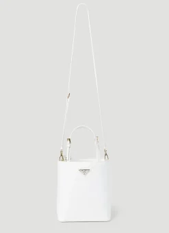 Flower Embossed Mini Tote Bag