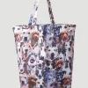 Foldable Dog Print Tote Bag