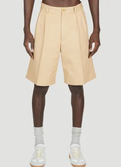 Folded Pleat Shorts