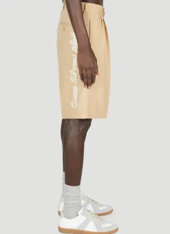 Folded Pleat Shorts